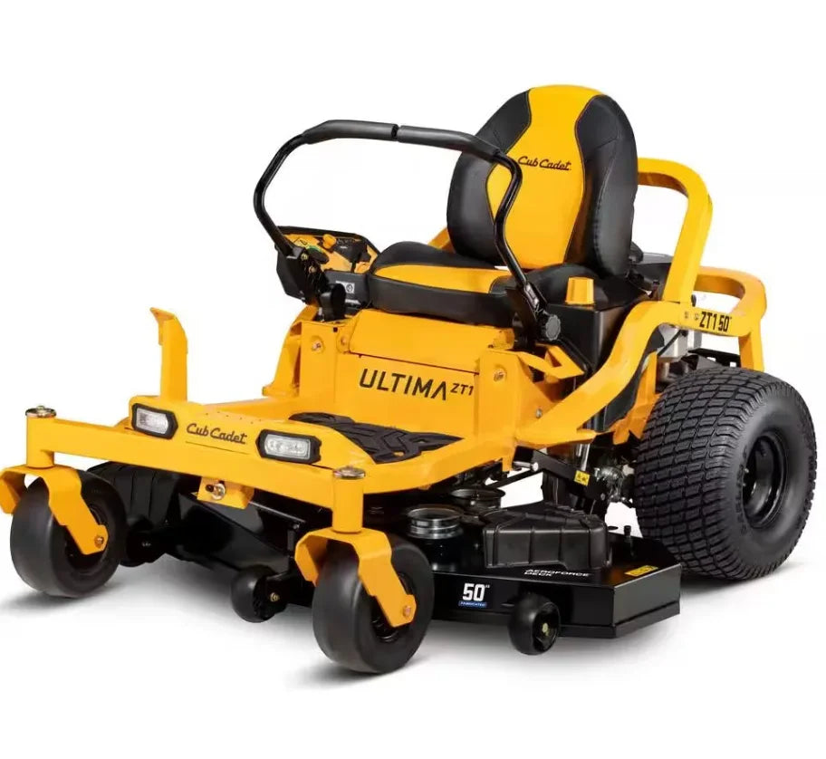 Cub Cadet Ultima ZT1 50″ Zero-Turn Riding Lawn Mower – Power, Precision & Comforts.