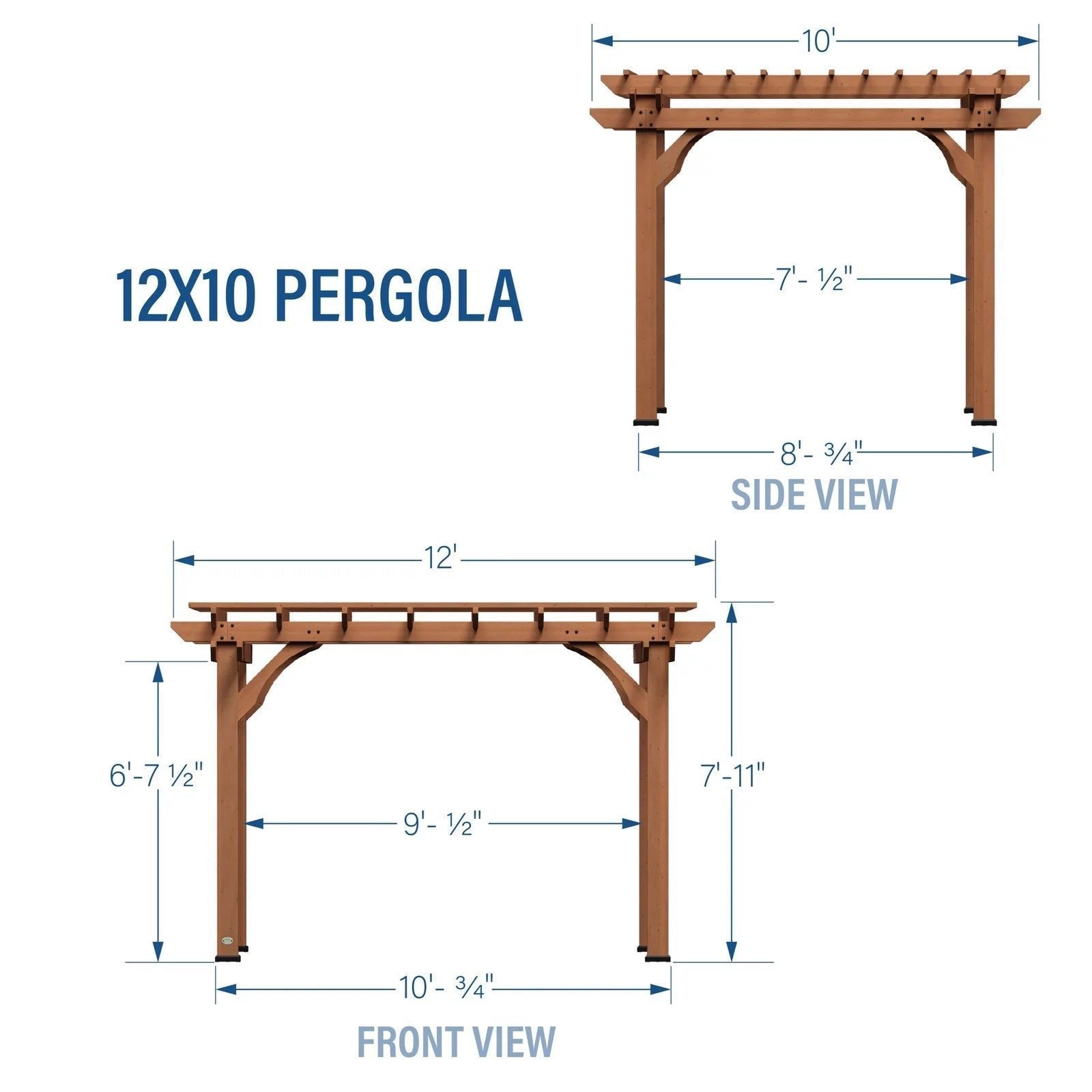 12 x 10 Pergola - TryIlluminate