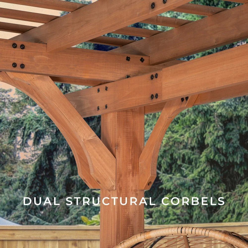 14X12 BEAUMONT PERGOLA - TryIlluminate