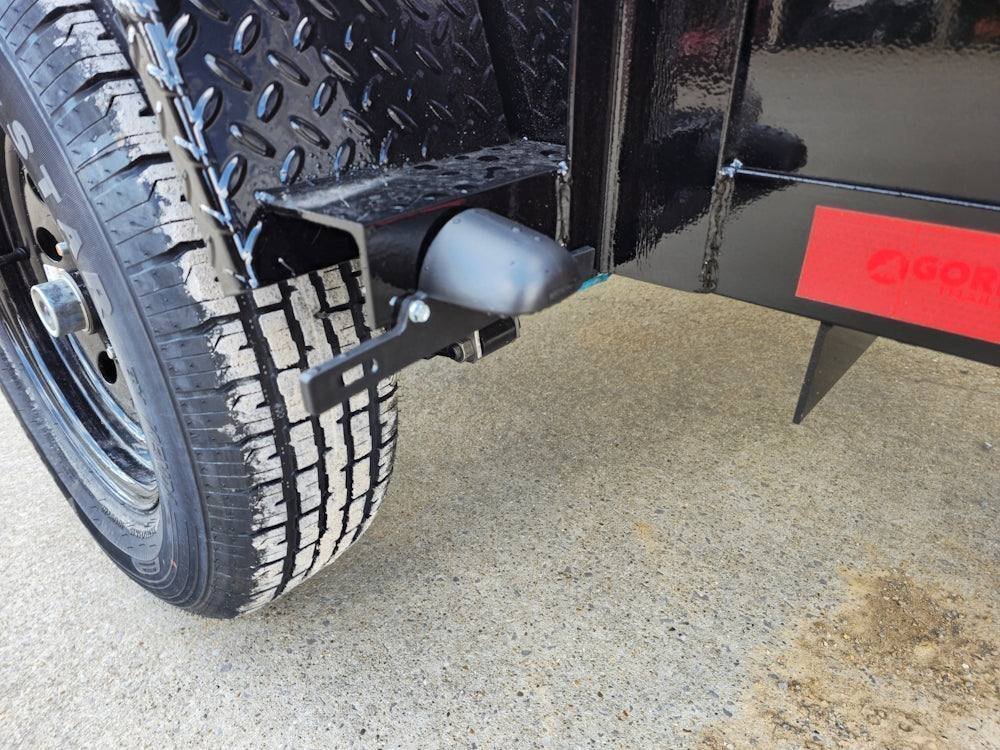 5′ X 10′ Utility Trailer Straight Deck 18″ Sides Tall Gate