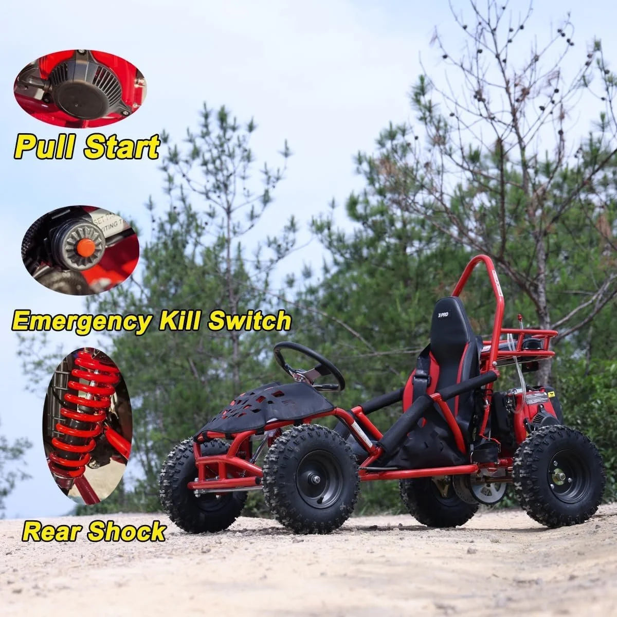 X-Pro Rover 50 Go Karts.