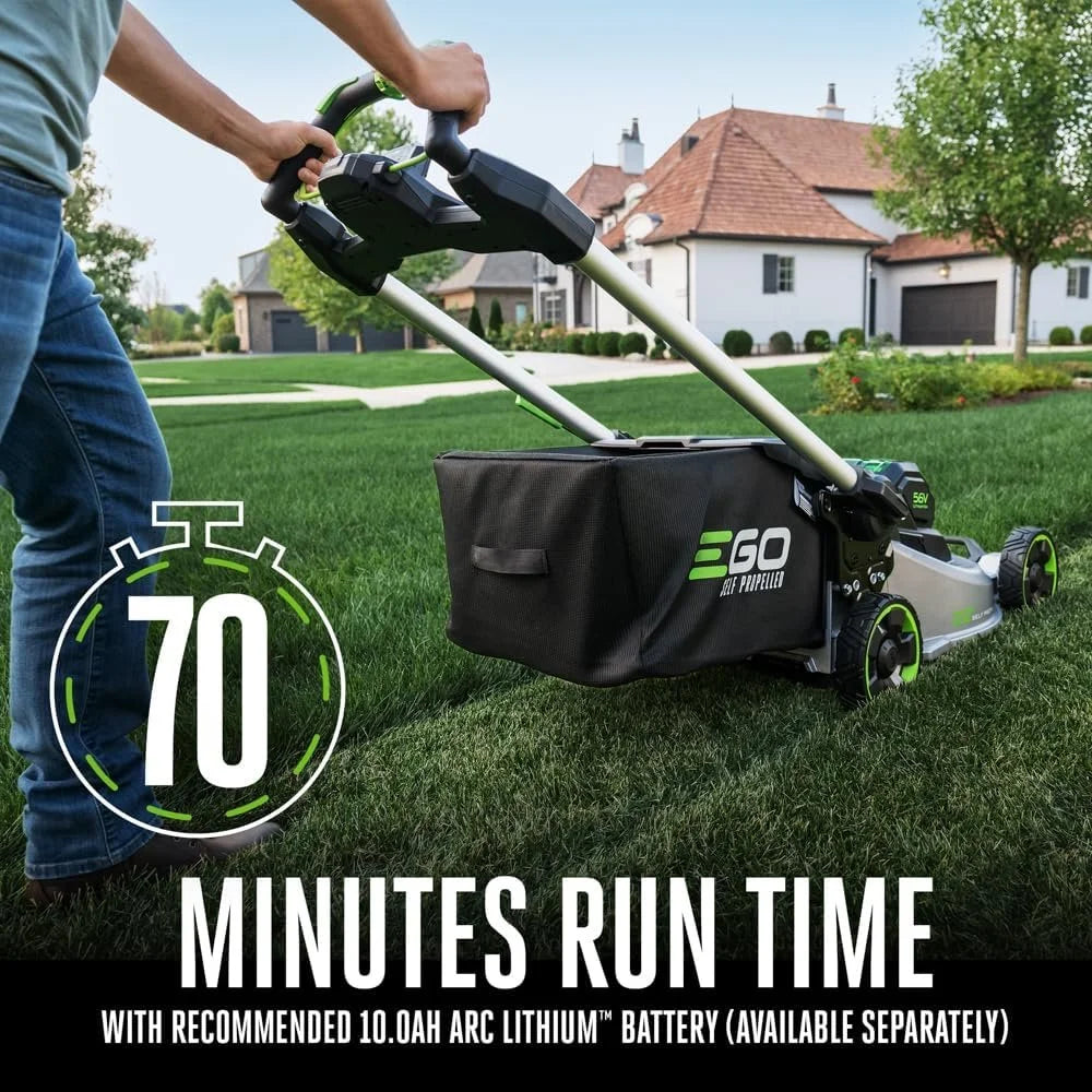 EGO Power+ LM2200SP 22″ Aluminum Deck Select Cut Self-Propelled Lawn Mowers.