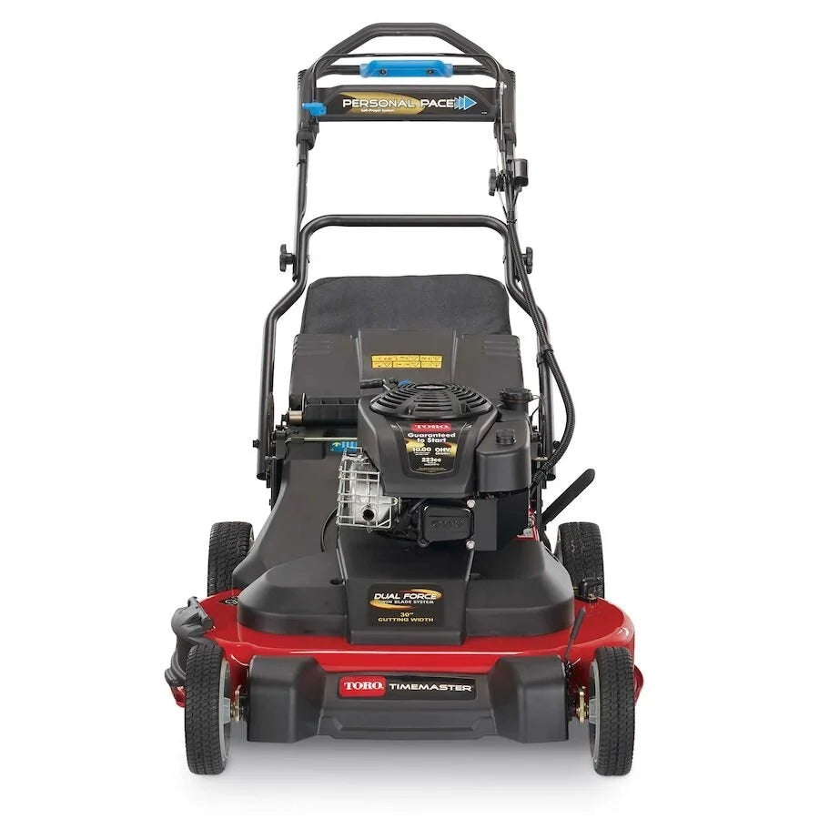 Toro TimeMaster 30″ Personal Pace Gas Lawn Mowers.