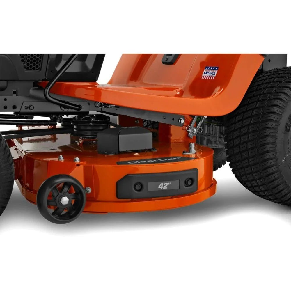 Husqvarna TS 242XD 42 Inch 21.5HP Kawasaki Gasoline Riding Lawn Mowers.
