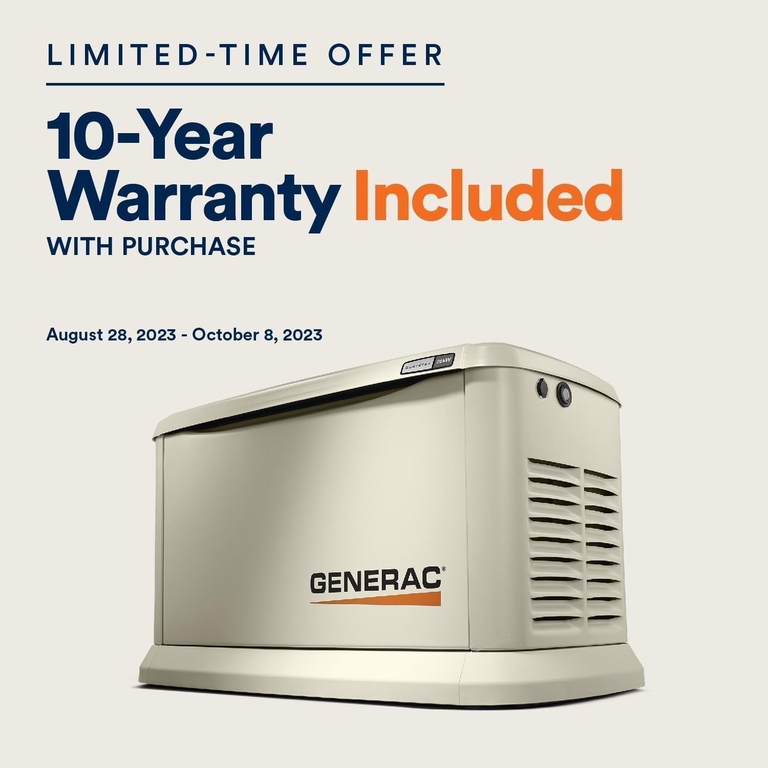 Generac 7210 24kW Air Cooled Guardian Series Home Standby Generator