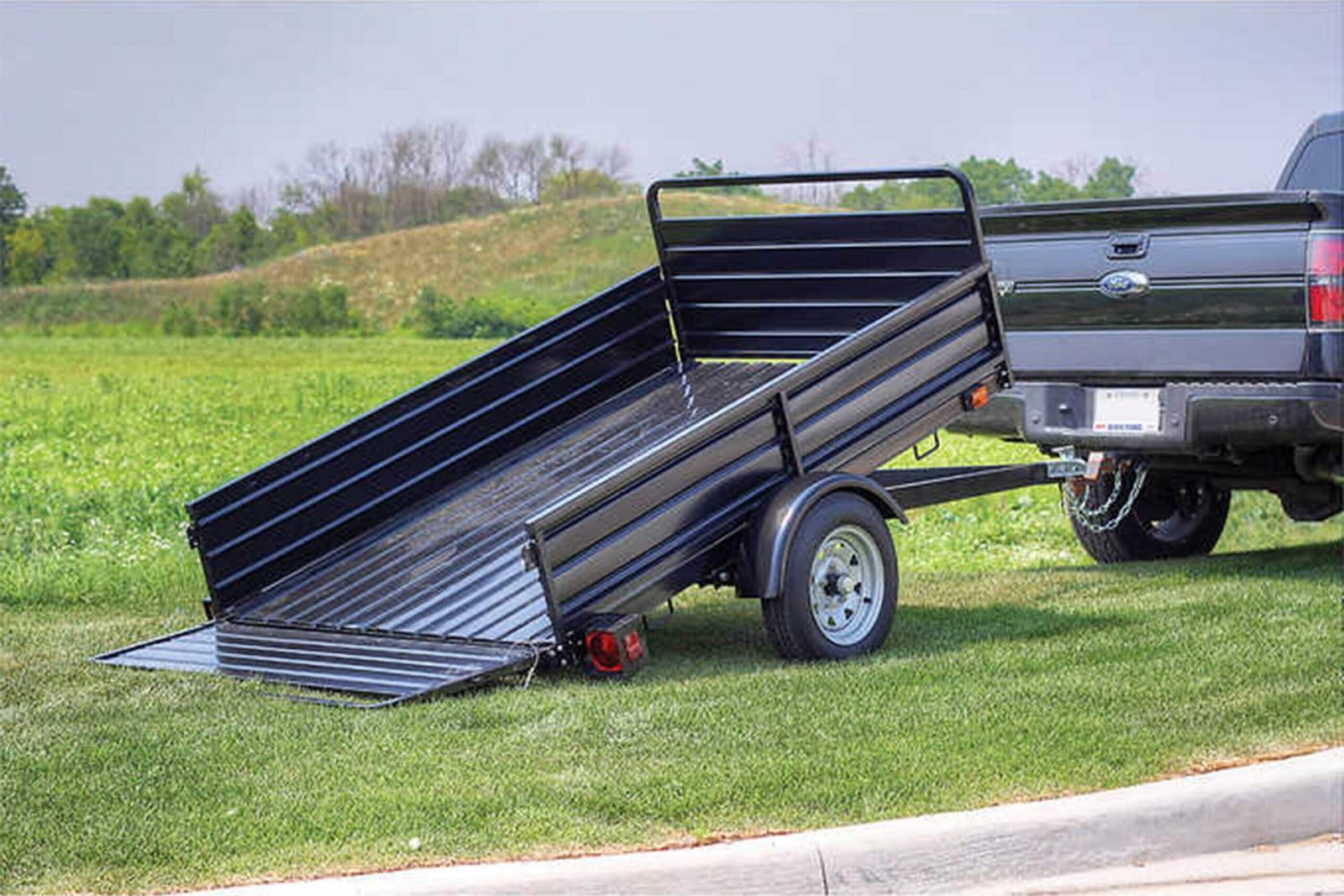 DK2 4.5-ft x 7.5-ft Steel Utility Trailer ( 1639-lb Capacity ) 2491710