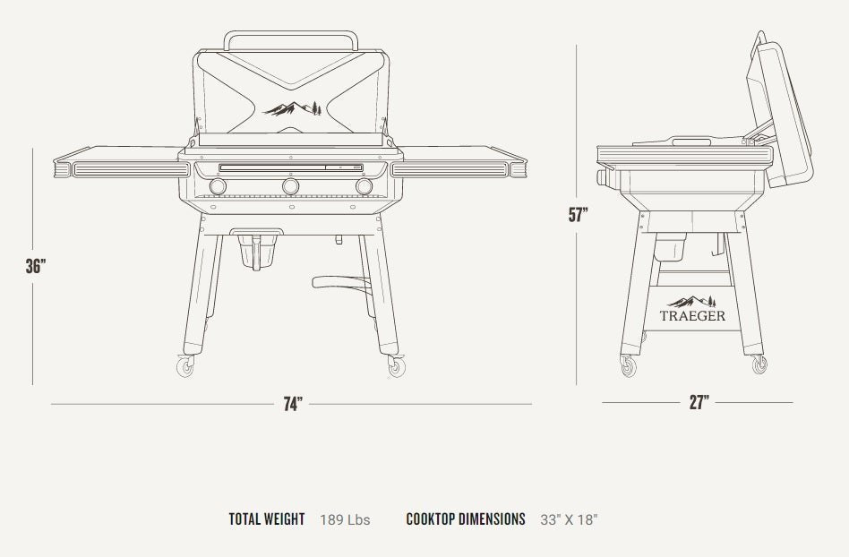 Traeger Flat Top Grill Flatrock™ Griddle