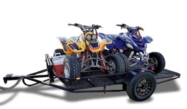Endeavor folding utility off road utv atv trailer
