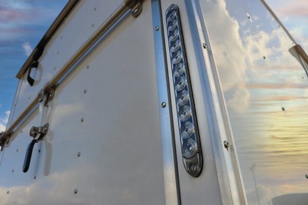 Small White Enclosed Trailer