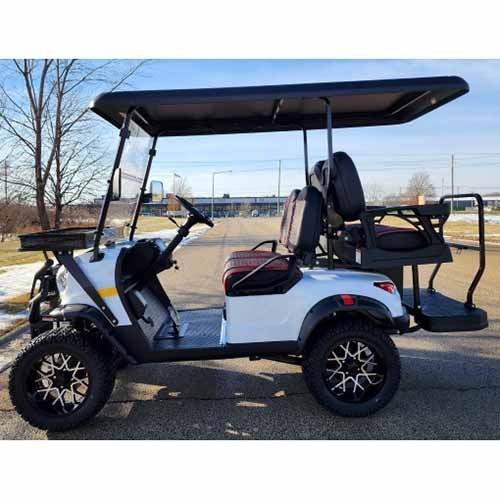 48V Luxury 4-Passenger Electric Golf Cart – Renegade UTV, Street & Off-Road Ready