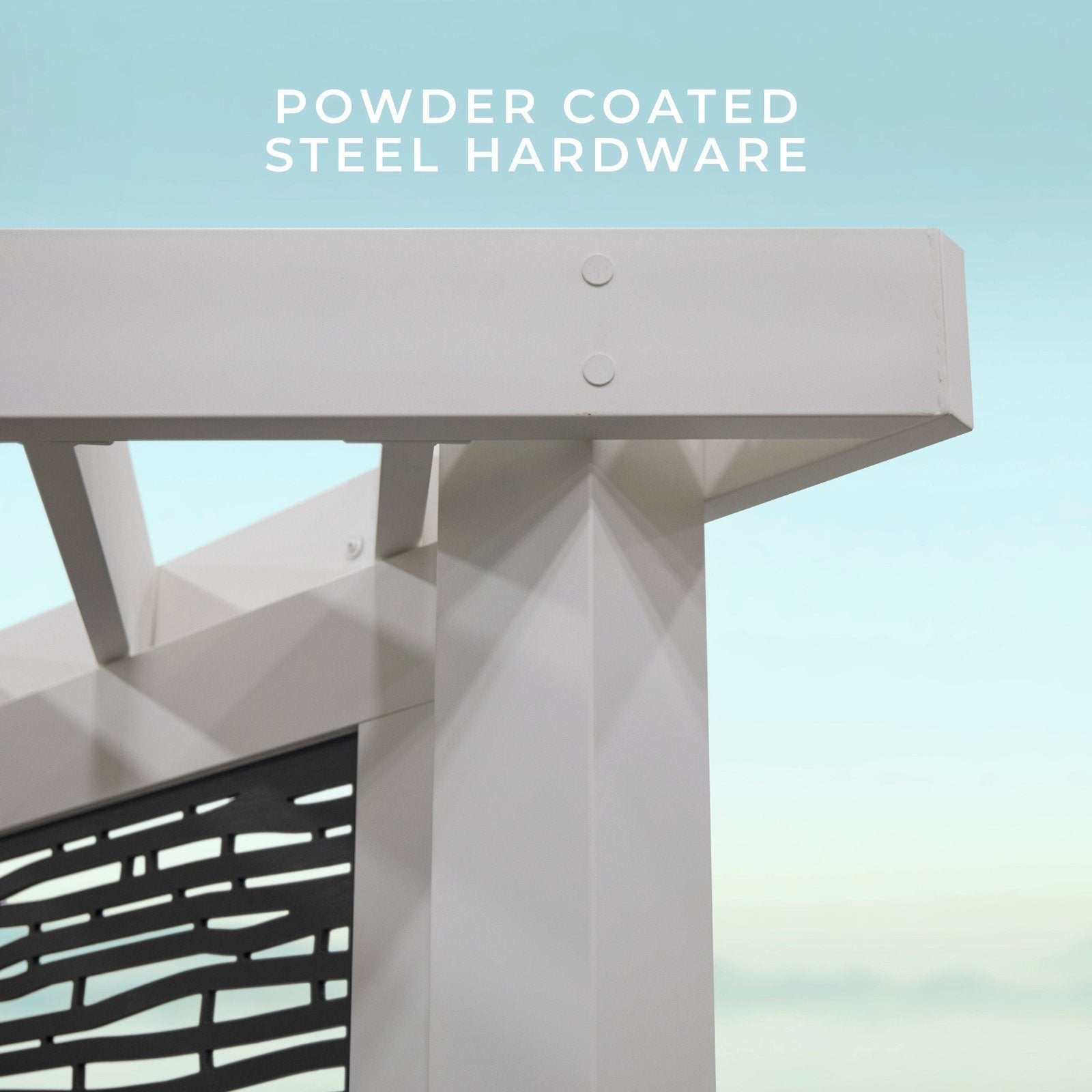 Richmond Modern Steel Cabana Pergola