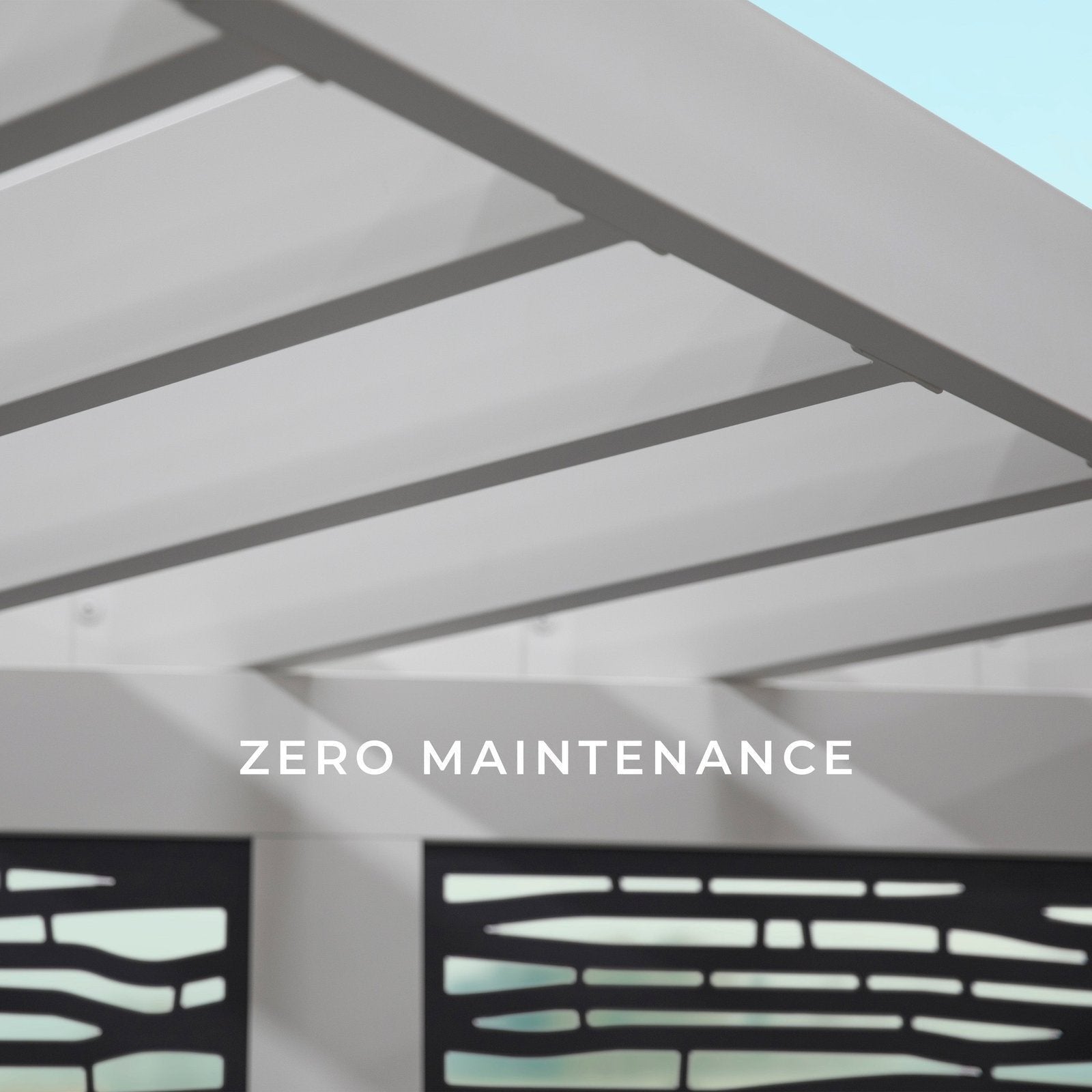 Richmond Modern Steel Cabana Pergola