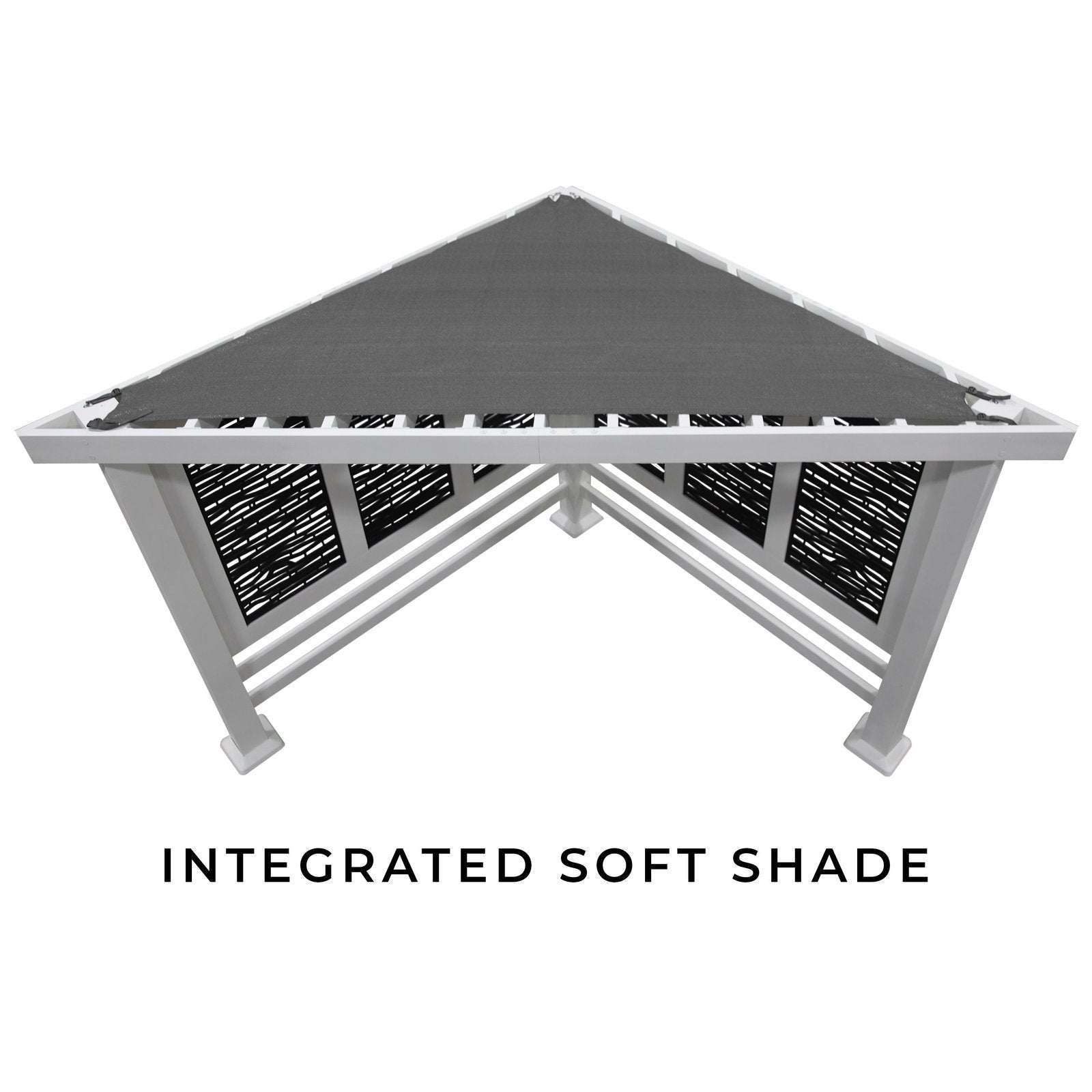 Richmond Modern Steel Cabana Pergola