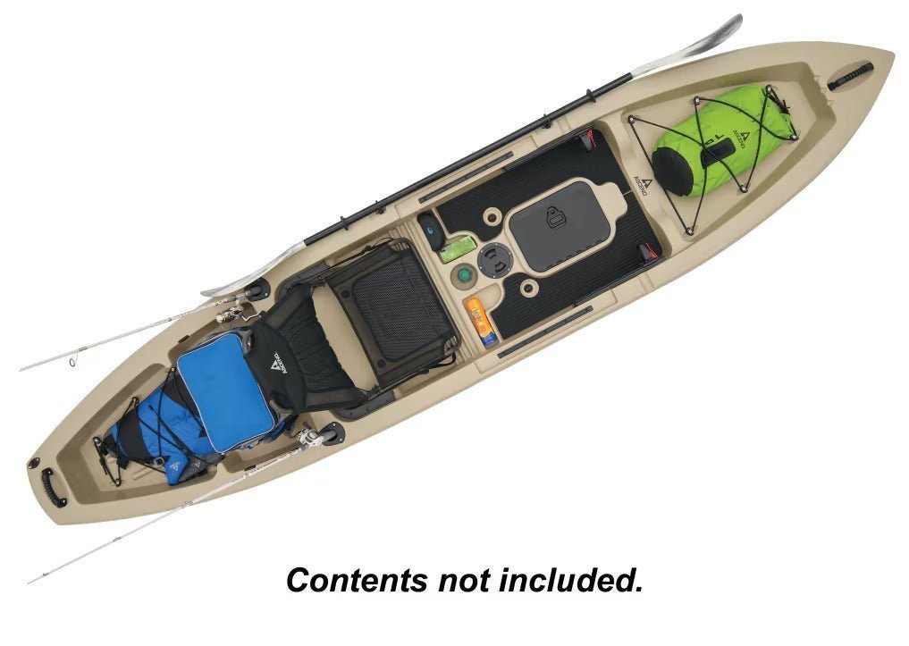 ASCEND 12T 12 ft Sit-On-Top Fishing Kayak – Stable Recreational Angler Kayak