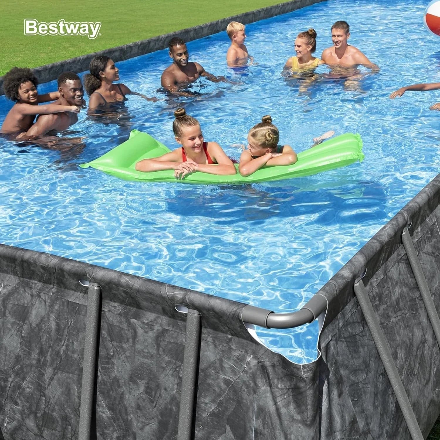 Bestway APX 365 18′ x 9′ x 52″ Rectangular Above Ground Swimming Pools - TryIlluminate