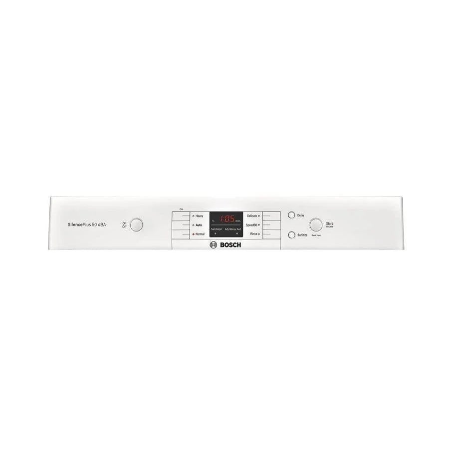 Bosch 100 Series PureDry 50-Decibel Front Control 24-in Built-In Dishwashers (Fingerprint-Resistant Stainless Steel) ENERGY STAR - TryIlluminate