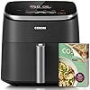 Cosori 9-in-1 TurboBlaze Air Fryer 6 Qt, PFAS-Free Ceramic Coating, 90ยฐโ450ยฐF, Precise Heating for Even Results, Air Fry, Roast, Bake, Broil, Dry, Frozen, Proof, Reheat, Keep Warm, 120V, Dark Gray - TryIlluminate