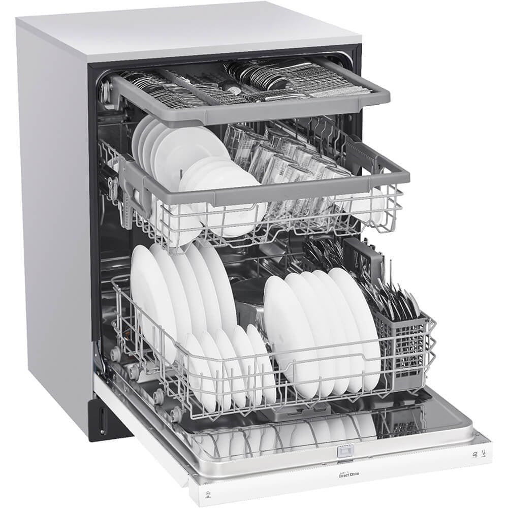 LG LDFN4542W Built-in Dishwasher with PrintProof Finish, 44 dB