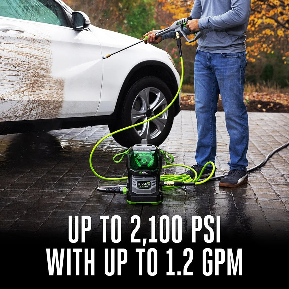 2100 PSI Compact Cordless Pressure Washer