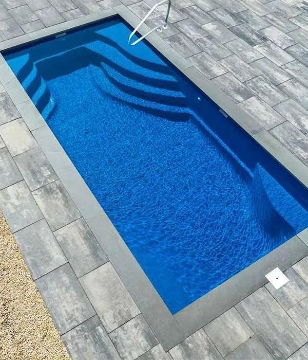 Garden Adult Large Size Professional Fiberglass Swimming Pool in Ground 15’x62 Big Deep Swimming - TryIlluminate
