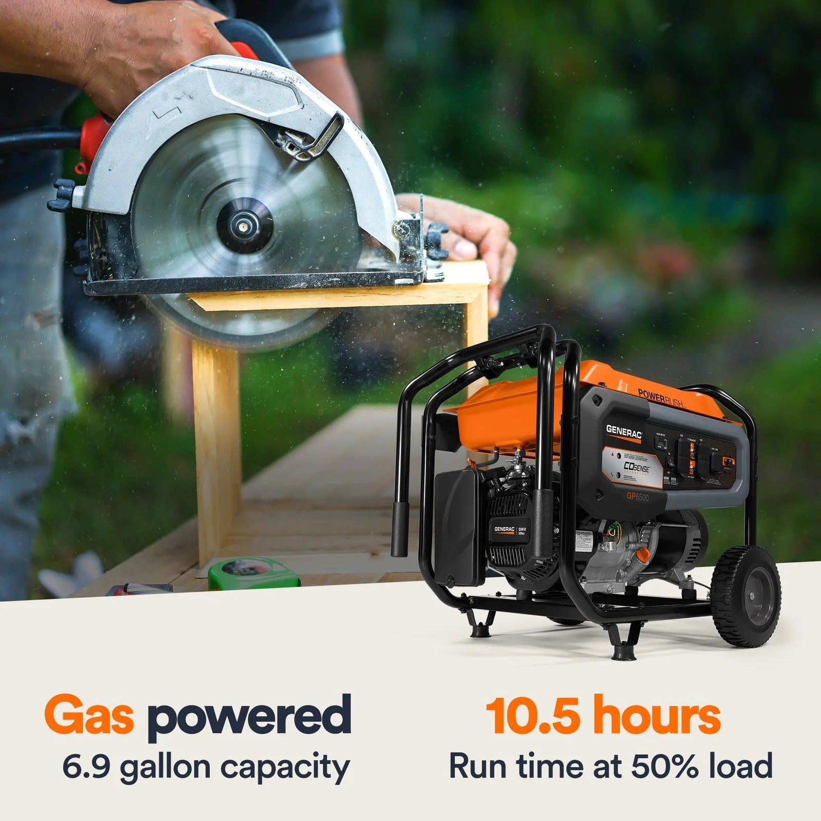 Generac 8125/6500 Watt Portable Generators. - TryIlluminate