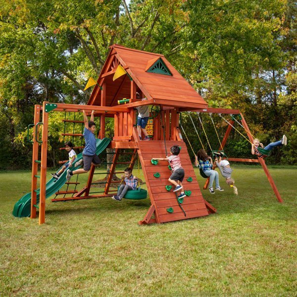 Gorilla Playsets Sun Palace II Swing Set - TryIlluminate
