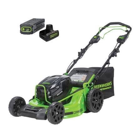Greenworks 82V 21″ Brushless Self-Propelled Mower w/ 8.0Ah Battery and Dual Port Charger 82LM21S-8DP - TryIlluminate