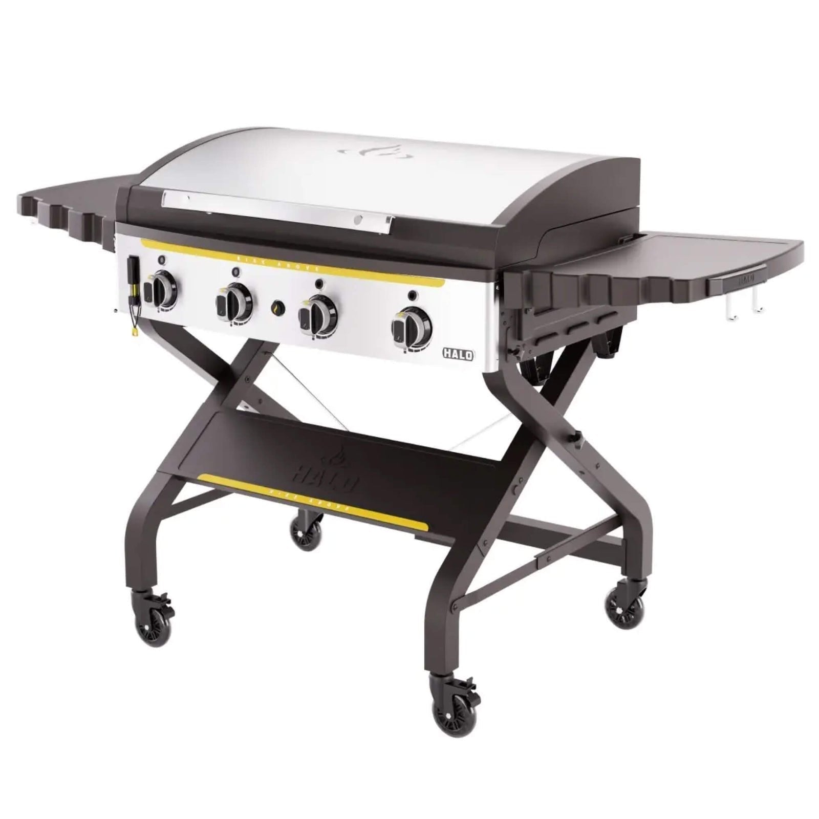Halo Elite4B Outdoor Griddle | Dual Zone Burner System | Wind-Proof & Wall-to-Wall Heat | Natural Gas Compatible | Up to 750°F | 5-Year Warranty | 10 - TryIlluminate