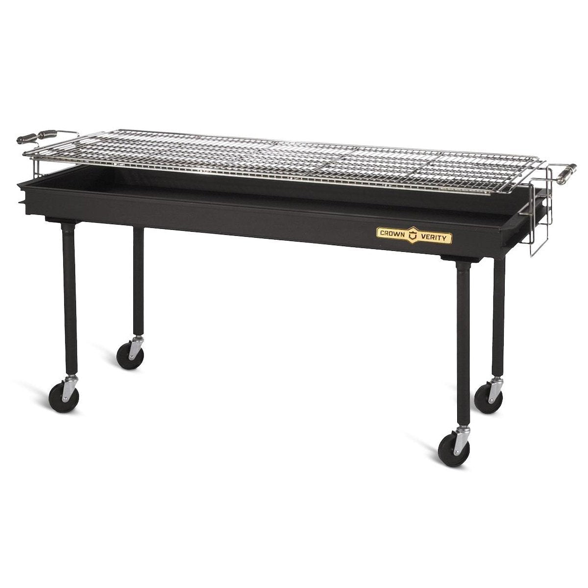Holstein Manufacturing 2460CSSG 60″ Country Club Charcoal Grill with Stainless Steel Grate - TryIlluminate