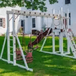 Honey Bear Hangout Swing Set - TryIlluminate