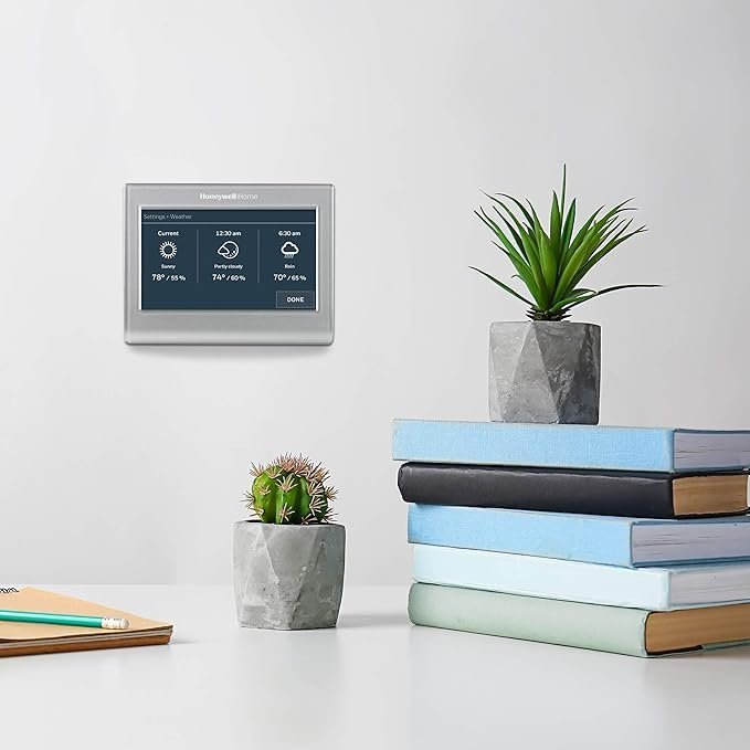 Honeywell Home RTH9585WF1004 Wi-Fi Smart Color Thermostat, 7 Day Programmable, Touch Screen, Energy Star, Alexa Ready, Gray - TryIlluminate