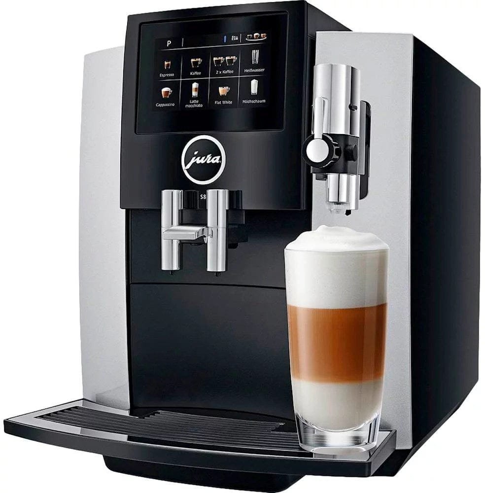 Jura S8 Espresso Machine with 15 bars of pressure and Milk Frothier