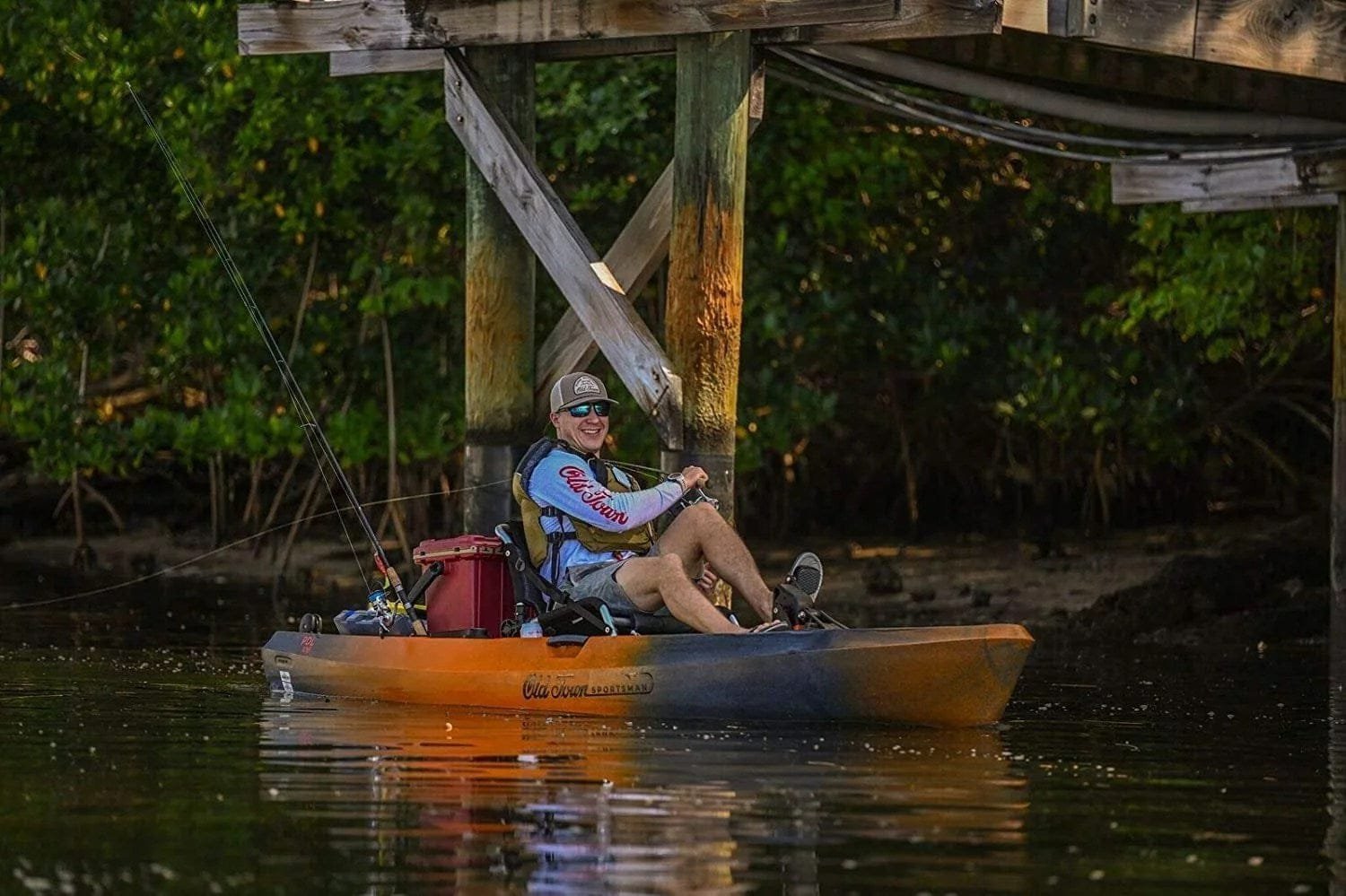 Old Town Sportsman PDL 106 Pedal Fishing Kayak