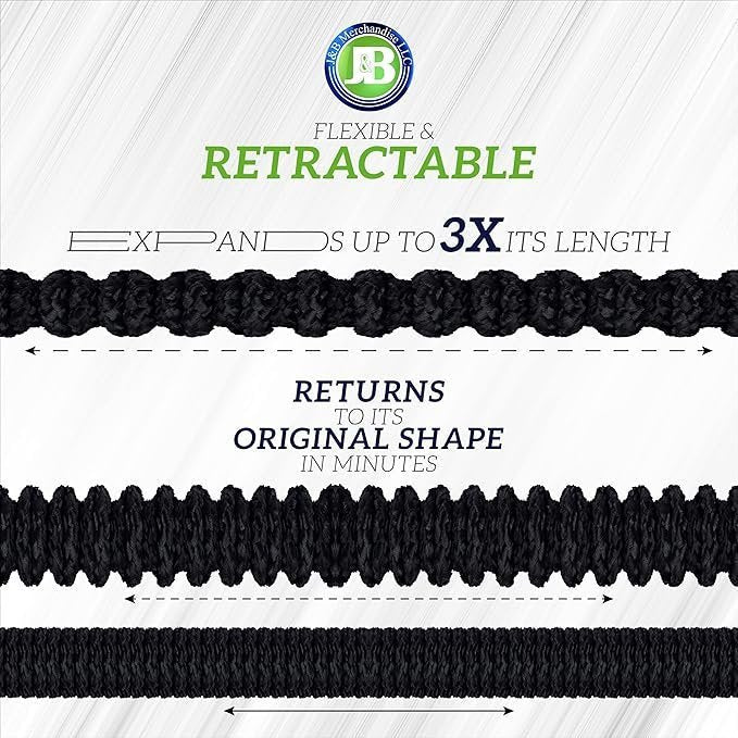J&B XpandaHose 150ft Expandable Garden Hose – Ultra-Strong 3750D, 4-Layer Latex Core, Brass 3/4″ Connectors, 10-Pattern Nozzle & Storage Bag – Lightweight, Kink-Reducing, Leak-Resistant - TryIlluminate