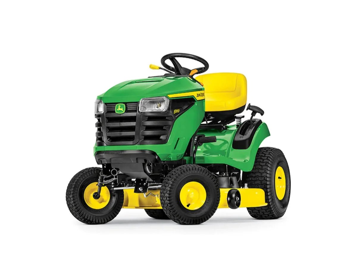 John Deere S100 42 in. 17.5 HP Gas Hydrostatic Riding Lawn Mowers. - TryIlluminate
