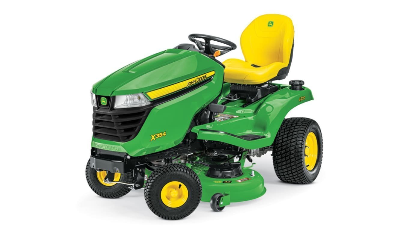 John Deere X370 42″ Accel Deck Ride-on Mower - TryIlluminate
