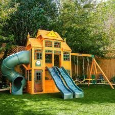 KidKraft Falcon Ridge Swing Set - TryIlluminate