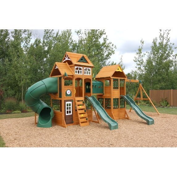 Kidkraft Paramount Wooden Swing Set / Playset - TryIlluminate