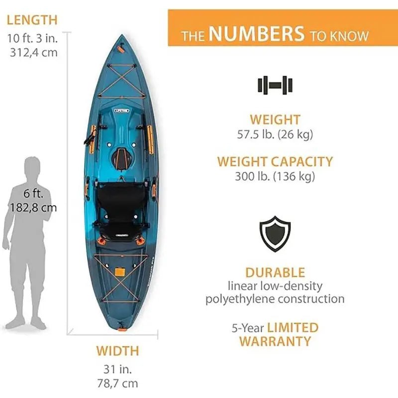 Lifetime Tamarack Pro Sit-On-Top Kayaks - TryIlluminate