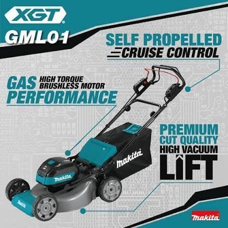 Makita gml01pl 40V max XGT Brushless 21″ Self-Propelled Commercial Lawn Mower Kit - TryIlluminate