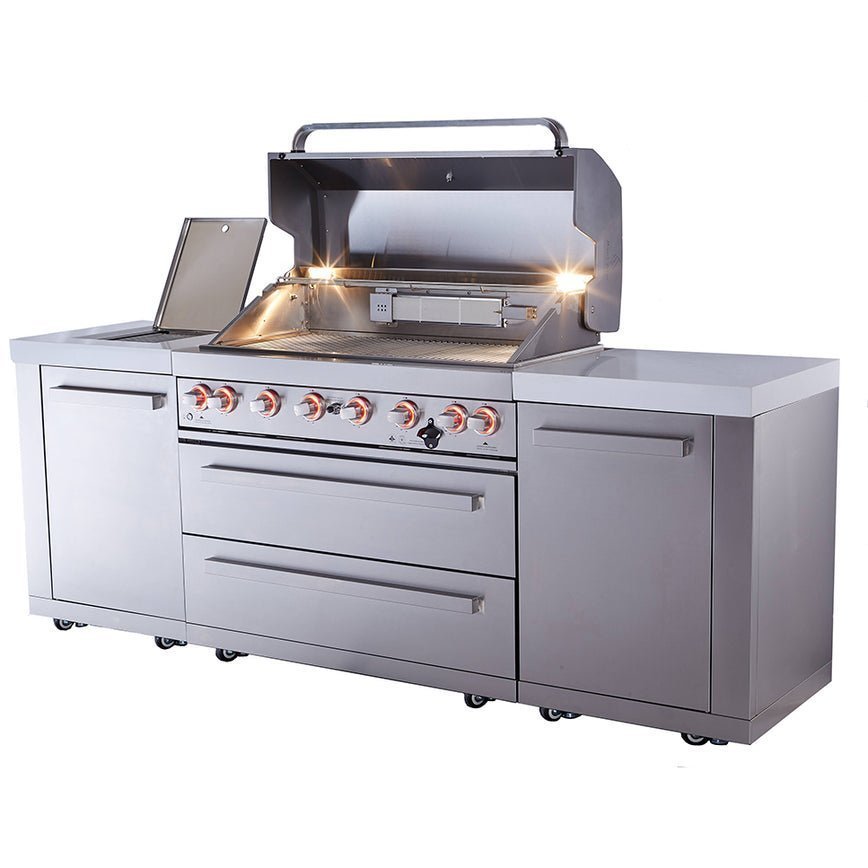 Mont Alpi 805 Island / 6-Burner Grill - TryIlluminate