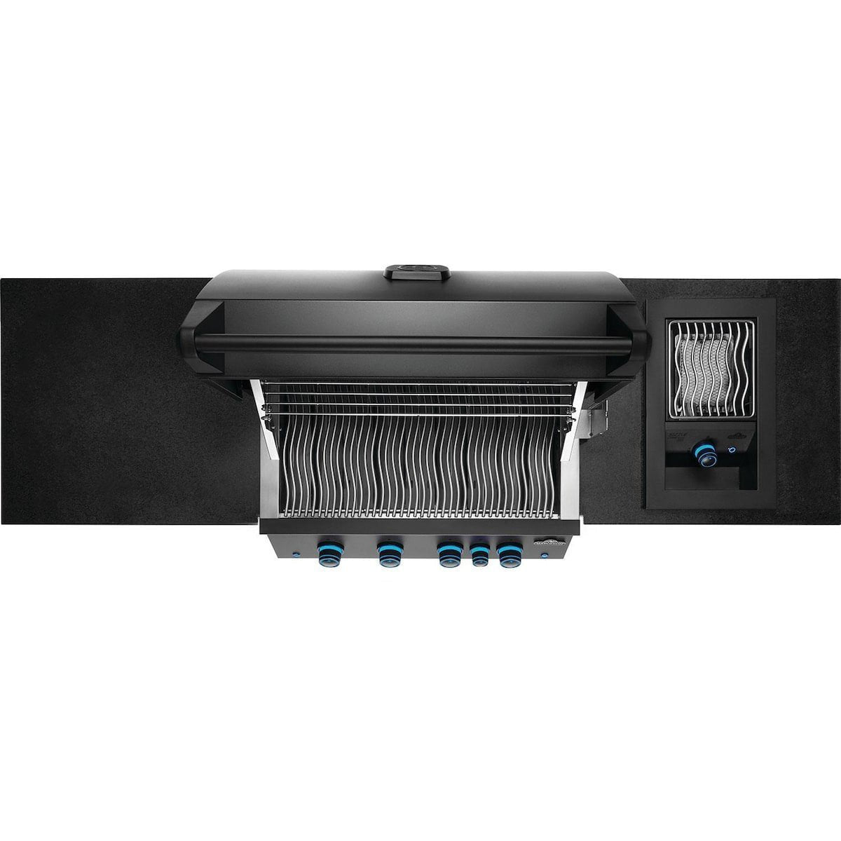 Napoleon OASIS 301 Outdoor Kitchen Island w/ Side Burner & 700 Series 32 Grill Head - TryIlluminate