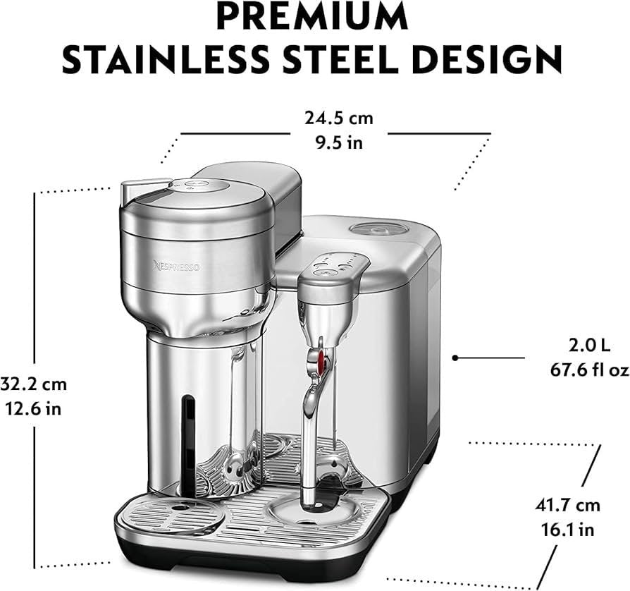Nespresso Vertuo Creatista coffee machine - TryIlluminate