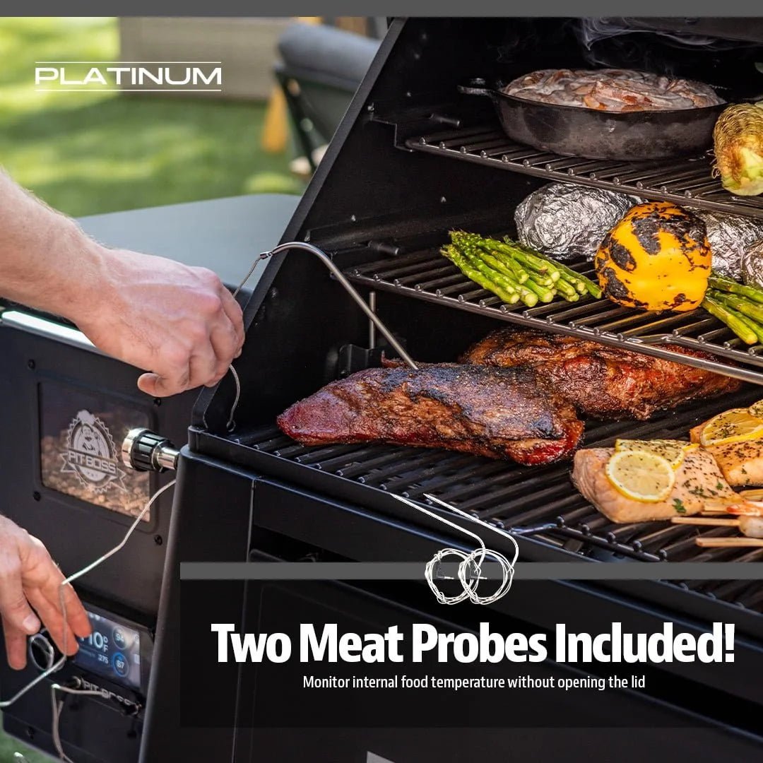 Pit Boss Platinum 1250 Connected Wood Pellet Grills - TryIlluminate