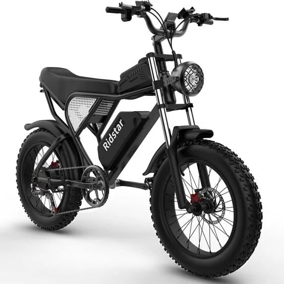 Ridstar Electric Bike for Adults 1500w 33mph,48v 20ah Electrics Bicycle,20″ Fat Tire,7-Speed Mountain Bikes Ul2849 - TryIlluminate