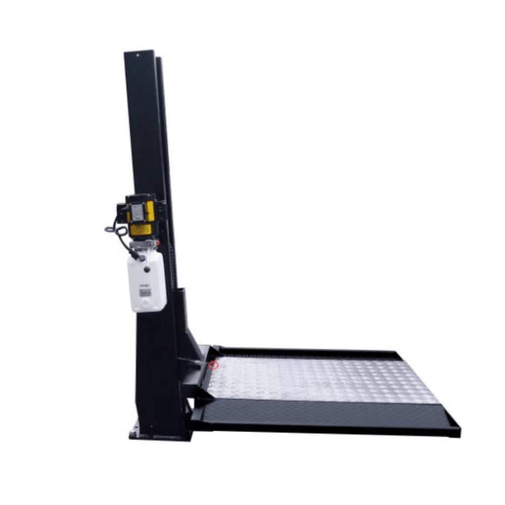 Auto Lift SC-2K 2,000 Lb. Single Column Turf Lift for Golf Carts ATVs Lawnmowers Black