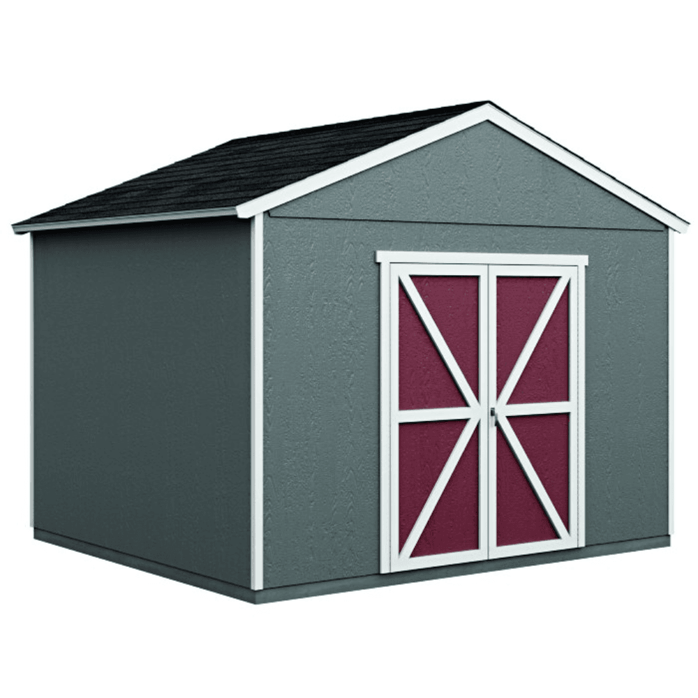 Handy Home Products Astoria 12' x 12' Wood Outdoor Storage Shed