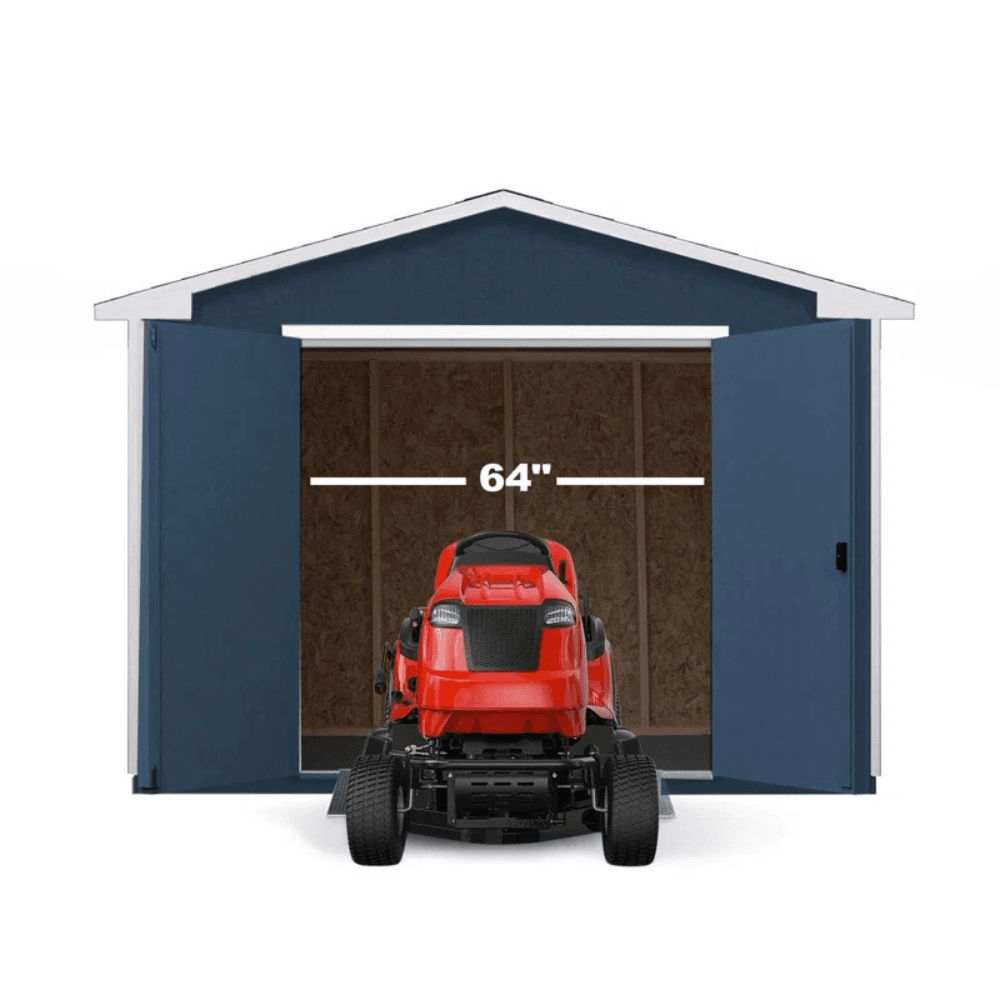Handy Home Products Charleston 10' x 16' Gable Wood Outdoor Storage Shed