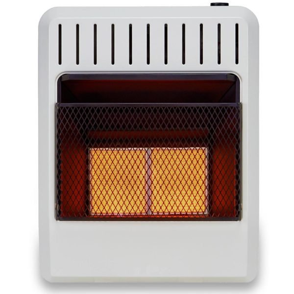 Avenger 20,000 BTU Dual Fuel Ventless Infrared Gas Space Heater FDT2IRA-R, Factory Reconditioned
