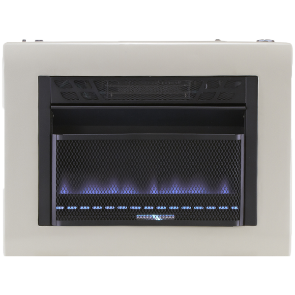 Cedar Ridge 20,000 BTU Dual Fuel Ventless Blue Flame Gas Space Heater with Blower CH20TBU-R, Factory Reconditioned